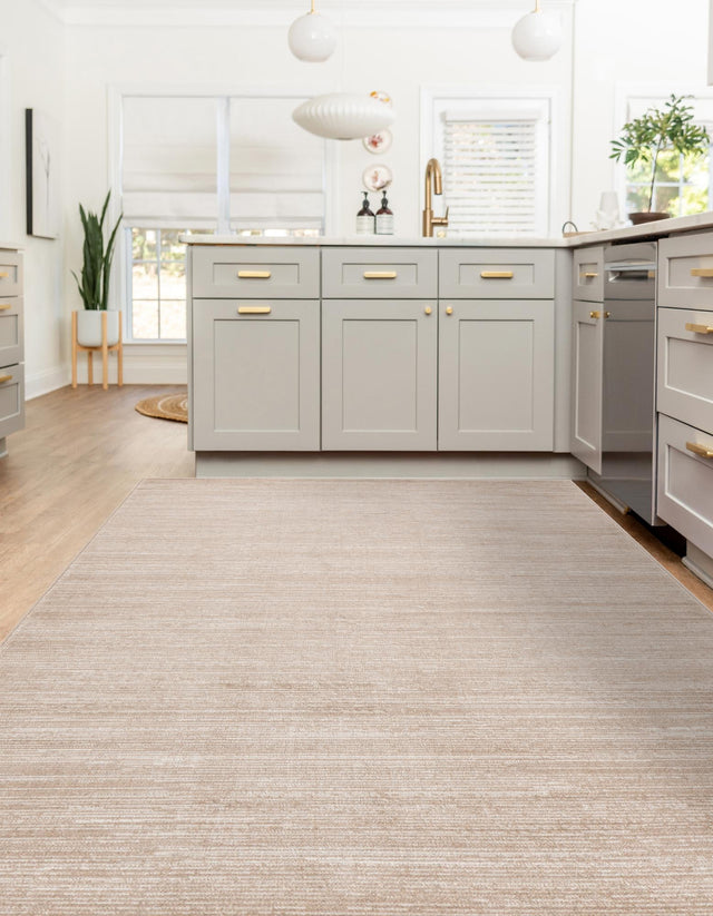 Beige 5' 3 x 8' Finsbury Rectangle Area Rug 60% Polypropylene & 40% Polyester Contemporary Carpet for Living Rooms, Dining, Offices for Sale at Rug Engine