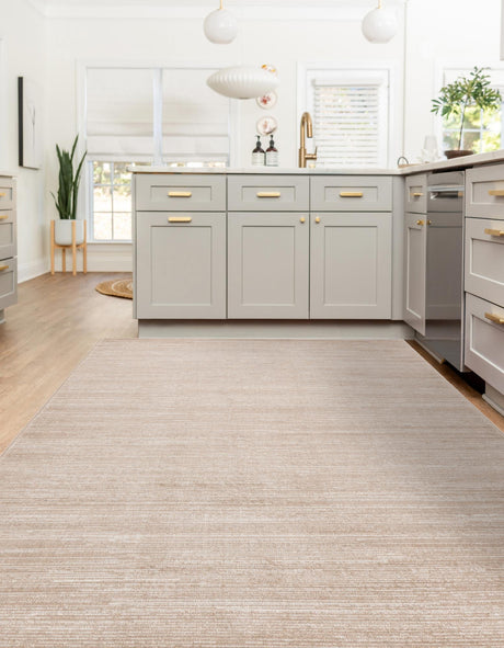 Beige 2' x 3' 1 Finsbury Rectangle Area Rug 60% Polypropylene & 40% Polyester Contemporary Carpet for Living Rooms, Dining, Offices for Sale at Rug Engine