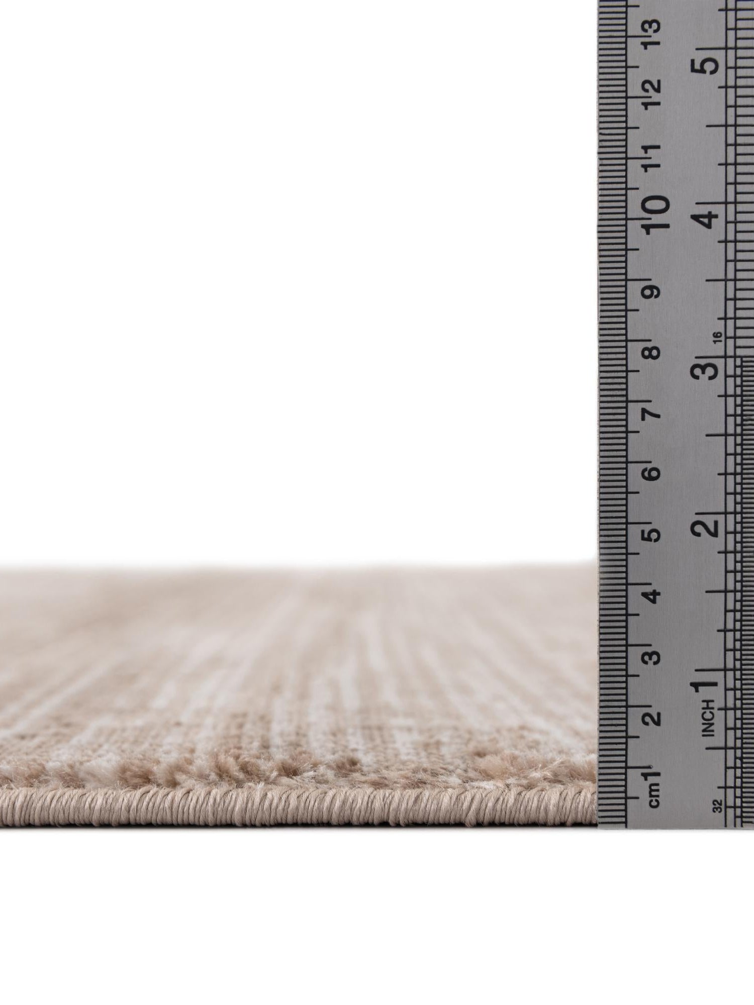 Beige 2' x 6' 1 Finsbury Runner Area Rug 60% Polypropylene & 40% Polyester Contemporary Carpet for Living Rooms, Dining, Offices for Sale at Rug Engine