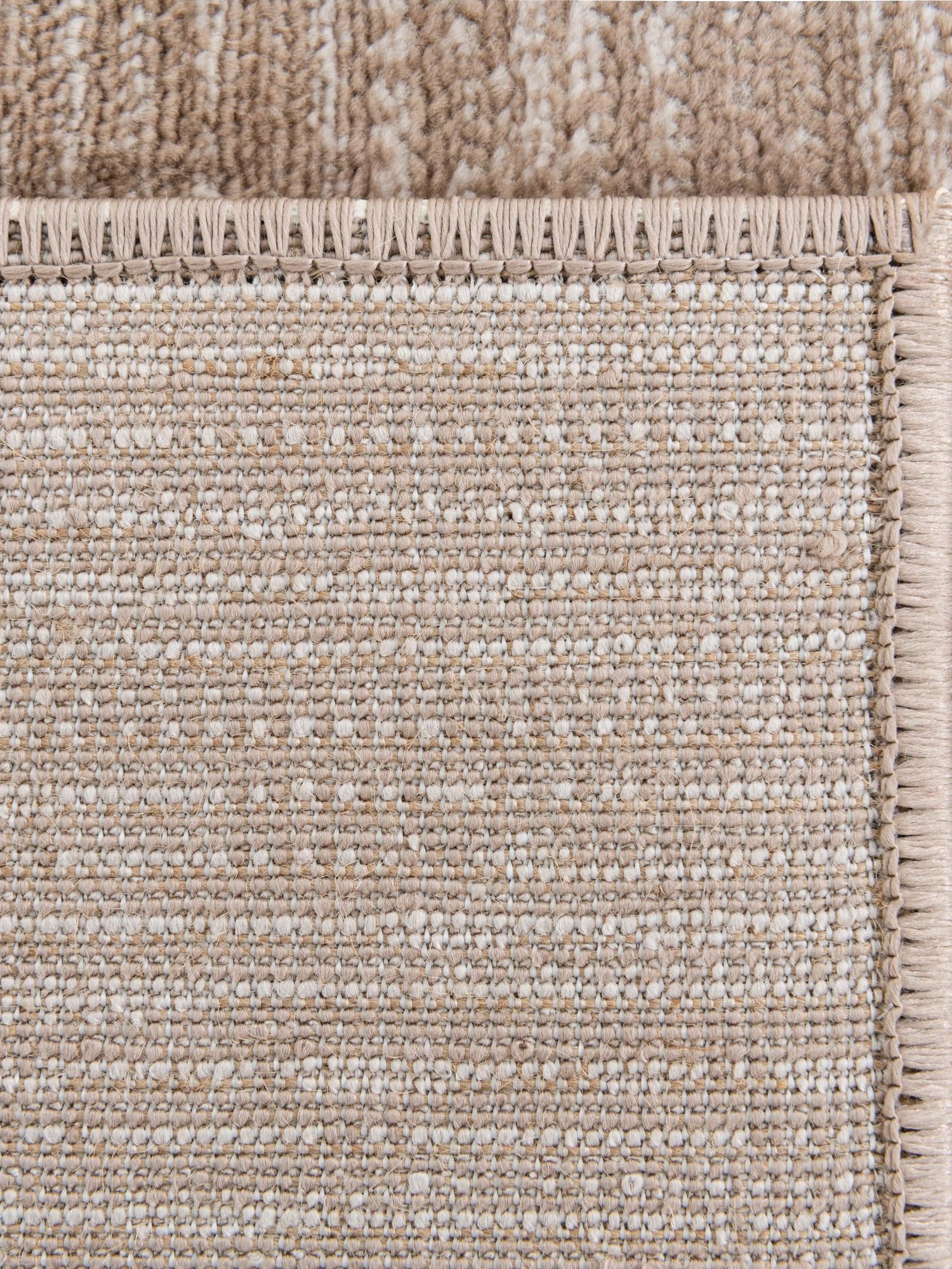 Beige 2' x 9' 10 Finsbury Runner Area Rug 60% Polypropylene & 40% Polyester Contemporary Carpet for Living Rooms, Dining, Offices for Sale at Rug Engine