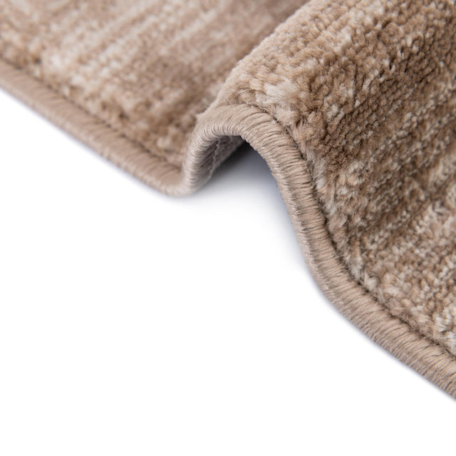 Beige 2' x 8' Finsbury Runner Area Rug 60% Polypropylene & 40% Polyester Contemporary Carpet for Living Rooms, Dining, Offices for Sale at Rug Engine