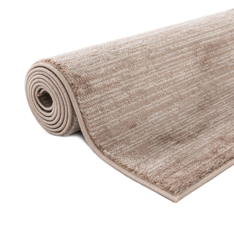 Beige 2' x 6' 1 Finsbury Runner Area Rug 60% Polypropylene & 40% Polyester Contemporary Carpet for Living Rooms, Dining, Offices for Sale at Rug Engine