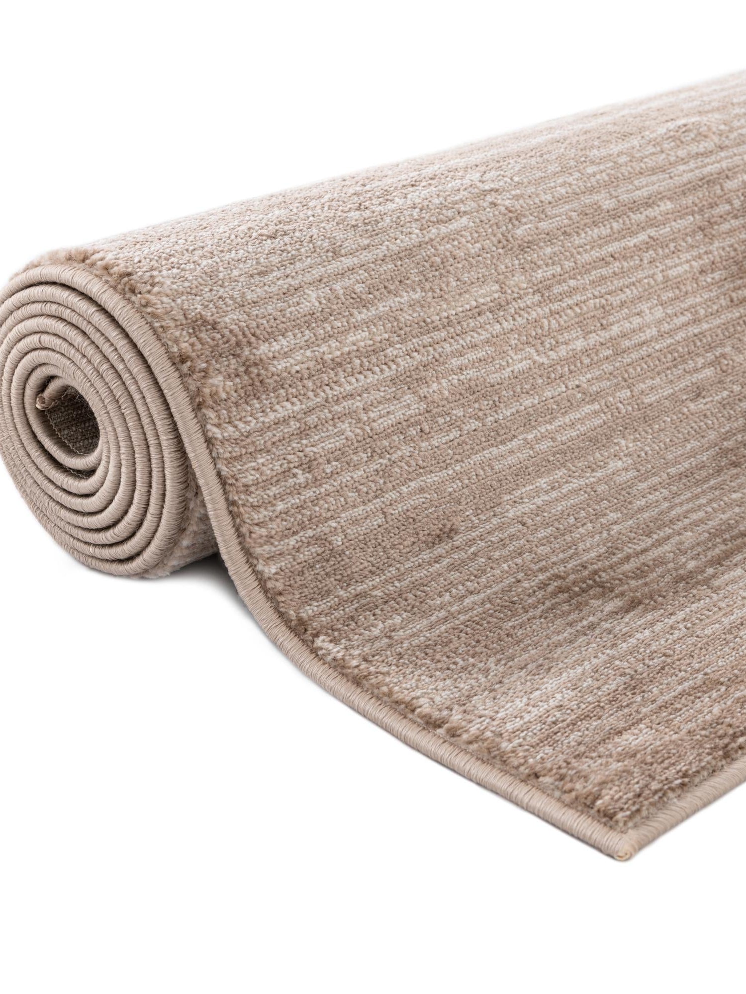Beige 2' x 8' Finsbury Runner Area Rug 60% Polypropylene & 40% Polyester Contemporary Carpet for Living Rooms, Dining, Offices for Sale at Rug Engine