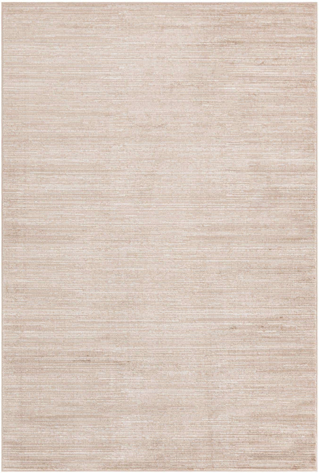 Beige 6' 1 x 9' Finsbury Rectangle Area Rug 60% Polypropylene & 40% Polyester Contemporary Carpet for Living Rooms, Dining, Offices for Sale at Rug Engine