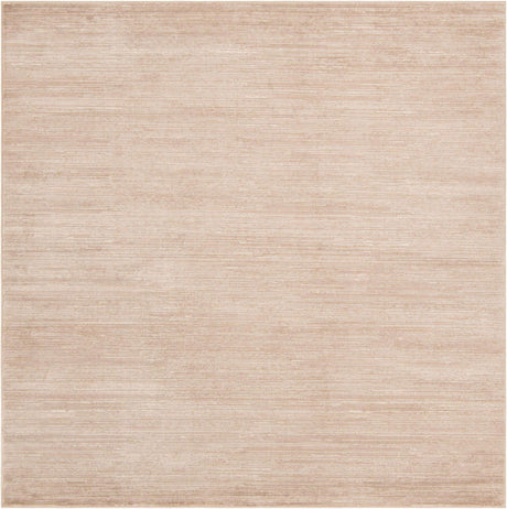 Beige 7' 10 x 7' 10 Finsbury Square Area Rug 60% Polypropylene & 40% Polyester Contemporary Carpet for Living Rooms, Dining, Offices for Sale at Rug Engine