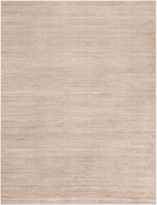 Beige 9' x 12' Finsbury Rectangle Area Rug 60% Polypropylene & 40% Polyester Contemporary Carpet for Living Rooms, Dining, Offices for Sale at Rug Engine