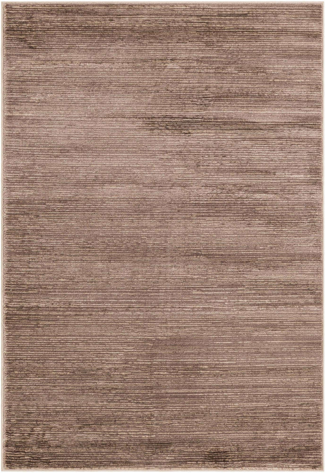 Brown 4' 1 x 6' 1 Finsbury Rectangle Area Rug 60% Polypropylene & 40% Polyester Contemporary Carpet for Living Rooms, Dining, Offices for Sale at Rug Engine