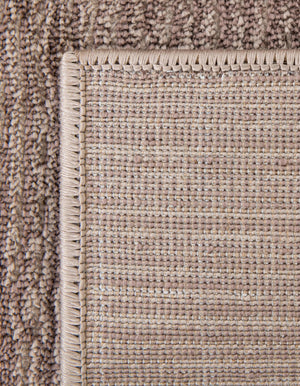 Brown 7' 10 x 10' Finsbury Rectangle Area Rug 60% Polypropylene & 40% Polyester Contemporary Carpet for Living Rooms, Dining, Offices for Sale at Rug Engine