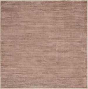 Brown 7' 10 x 7' 10 Finsbury Square Area Rug 60% Polypropylene & 40% Polyester Contemporary Carpet for Living Rooms, Dining, Offices for Sale at Rug Engine