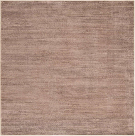 Brown 7' 10 x 7' 10 Finsbury Square Area Rug 60% Polypropylene & 40% Polyester Contemporary Carpet for Living Rooms, Dining, Offices for Sale at Rug Engine