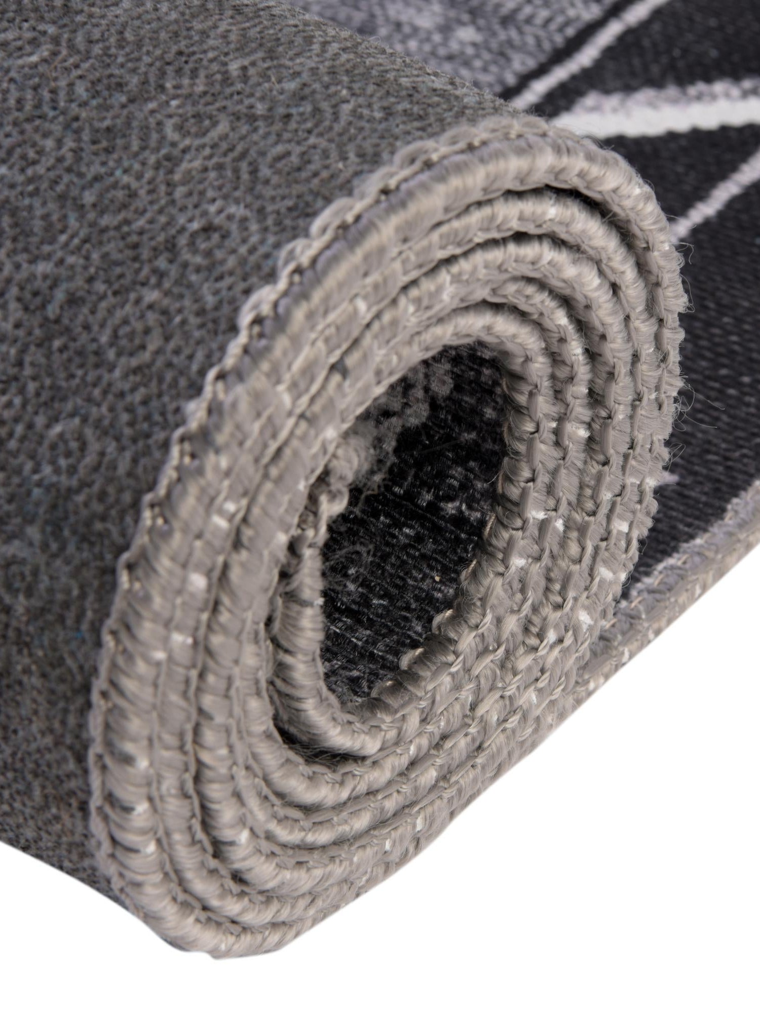 Washable Black and White 2' 6 x 12' Timeless Runner Area Rug Easy to Clean Stain Resistant & Durable Traditional Classic Vintage Design Carpet for Sale at Rug Engine