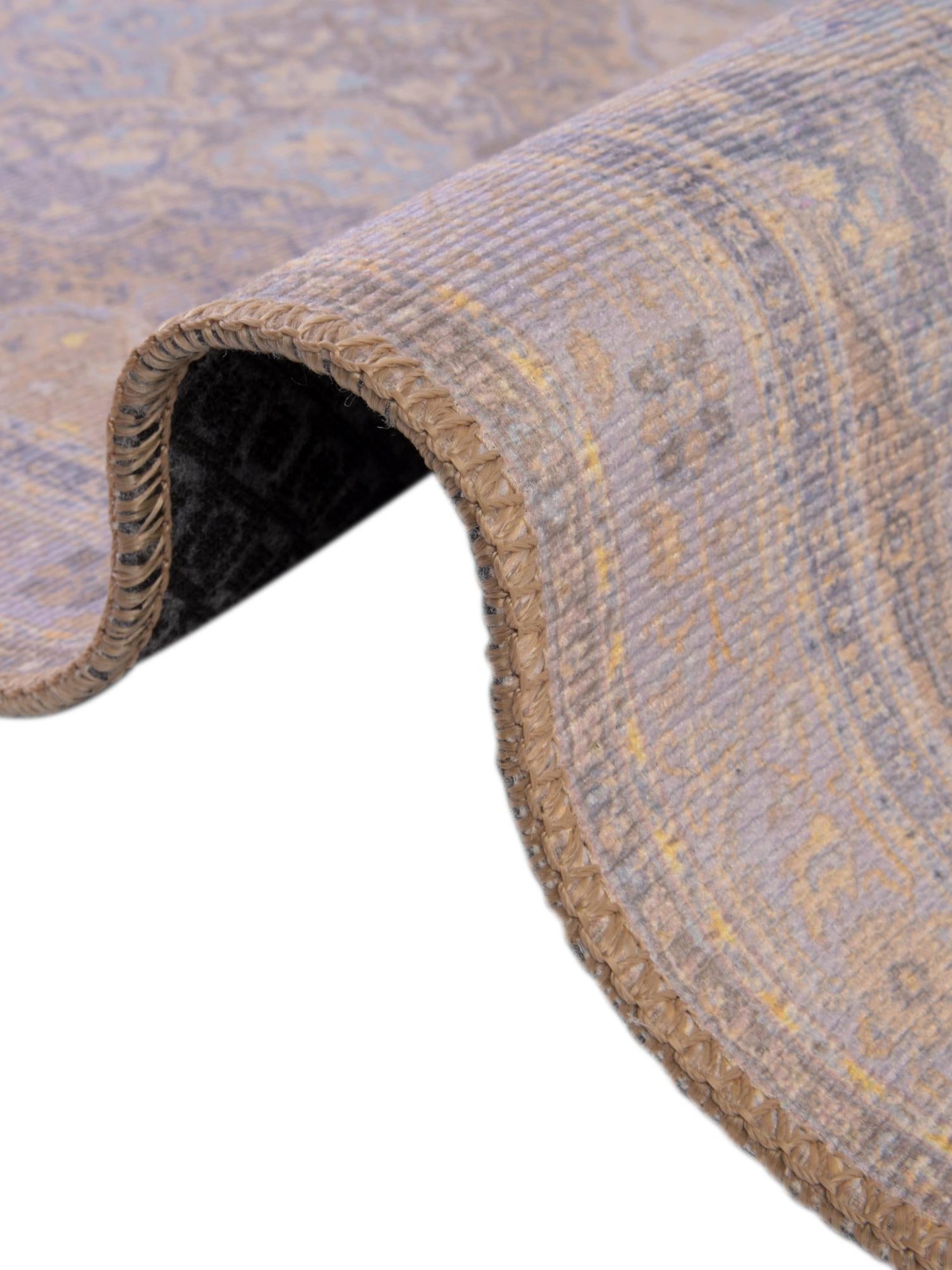 Washable Cream 3' 6 x 5' 6 Timeless Rectangle Area Rug Easy to Clean Stain Resistant & Durable Traditional Classic Vintage Design Carpet for Sale at Rug Engine