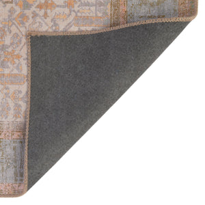 Washable Light Brown 8' 4 x 12' Timeless Rectangle Area Rug Easy to Clean Stain Resistant & Durable Traditional Classic Vintage Design Carpet for Sale at Rug Engine