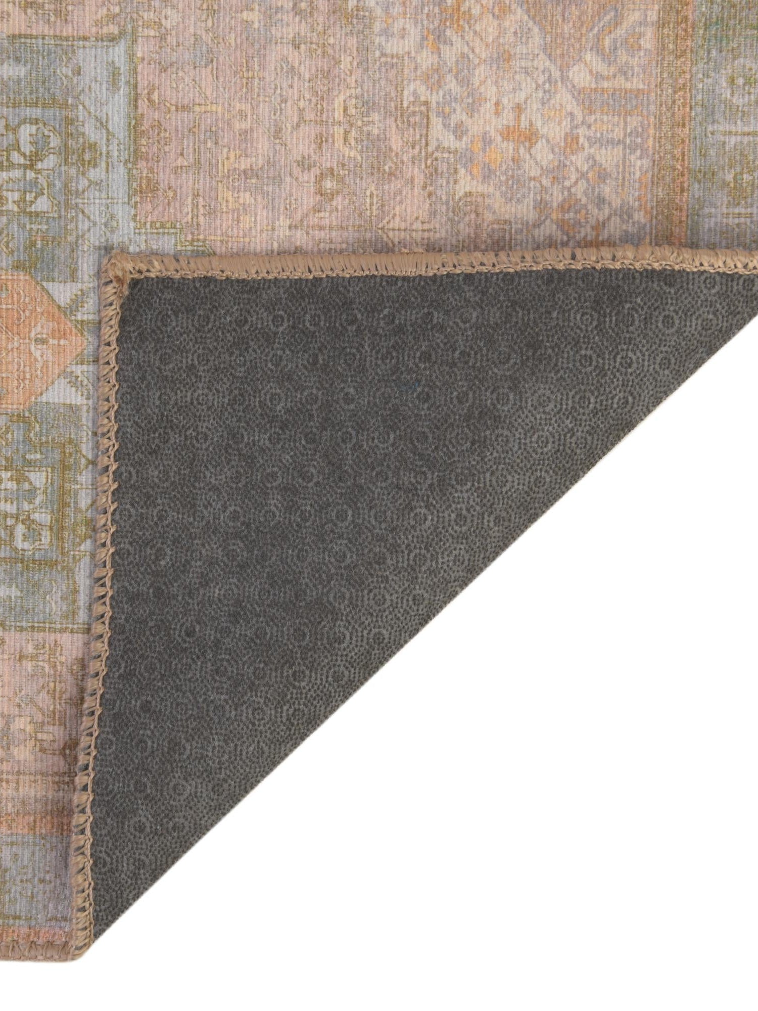 Washable Light Brown 2' 6 x 12' Timeless Runner Area Rug Easy to Clean Stain Resistant & Durable Traditional Classic Vintage Design Carpet for Sale at Rug Engine