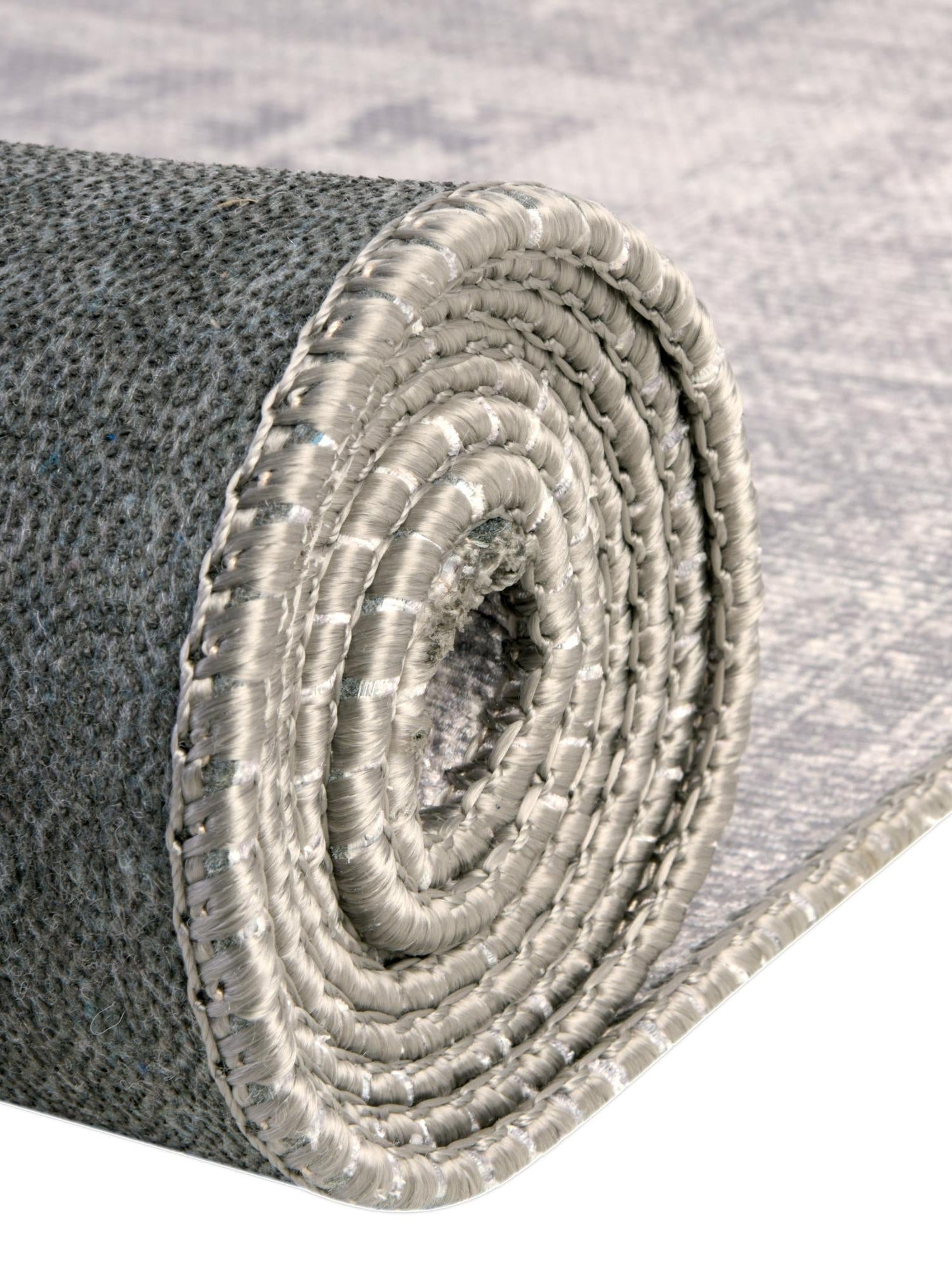 Washable Gray 3' 6 x 5' 6 Timeless Rectangle Area Rug Easy to Clean Stain Resistant & Durable Traditional Classic Vintage Design Carpet for Sale at Rug Engine