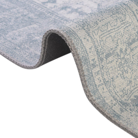 Washable Ivory 5' x 8' Timeless Rectangle Area Rug Easy to Clean Stain Resistant & Durable Traditional Classic Vintage Design Carpet for Sale at Rug Engine