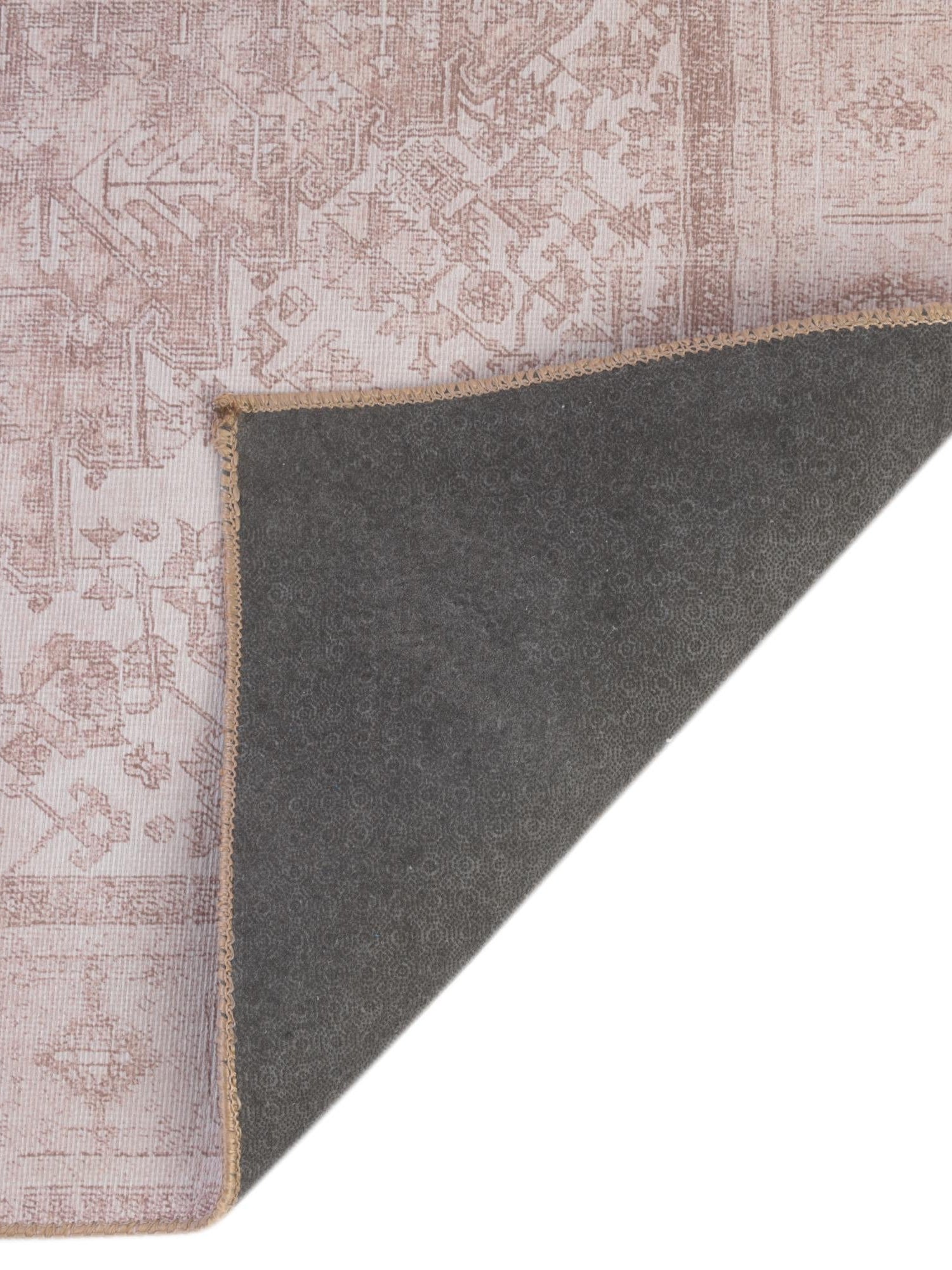 Washable Beige 5' x 8' Timeless Rectangle Area Rug Easy to Clean Stain Resistant & Durable Traditional Classic Vintage Design Carpet for Sale at Rug Engine