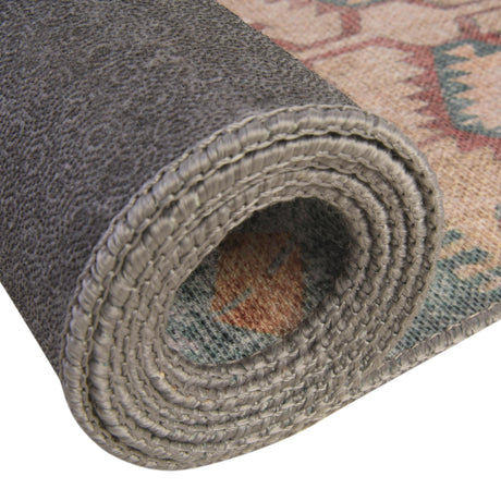 Washable Green 5' x 8' Timeless Rectangle Area Rug Easy to Clean Stain Resistant & Durable Traditional Classic Vintage Design Carpet for Sale at Rug Engine