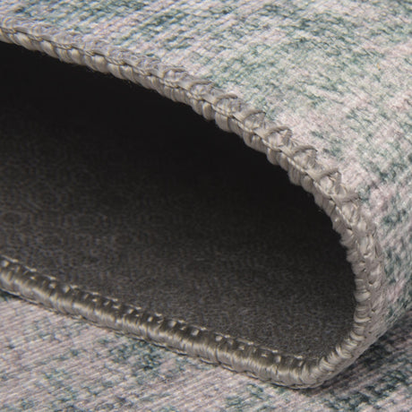 Washable Green 7' 6 x 7' 6 Timeless Square Area Rug Easy to Clean Stain Resistant & Durable Traditional Classic Vintage Design Carpet for Sale at Rug Engine