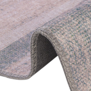 Washable Gray 2' x 3' Timeless Rectangle Area Rug Easy to Clean Stain Resistant & Durable Traditional Classic Vintage Design Carpet for Sale at Rug Engine