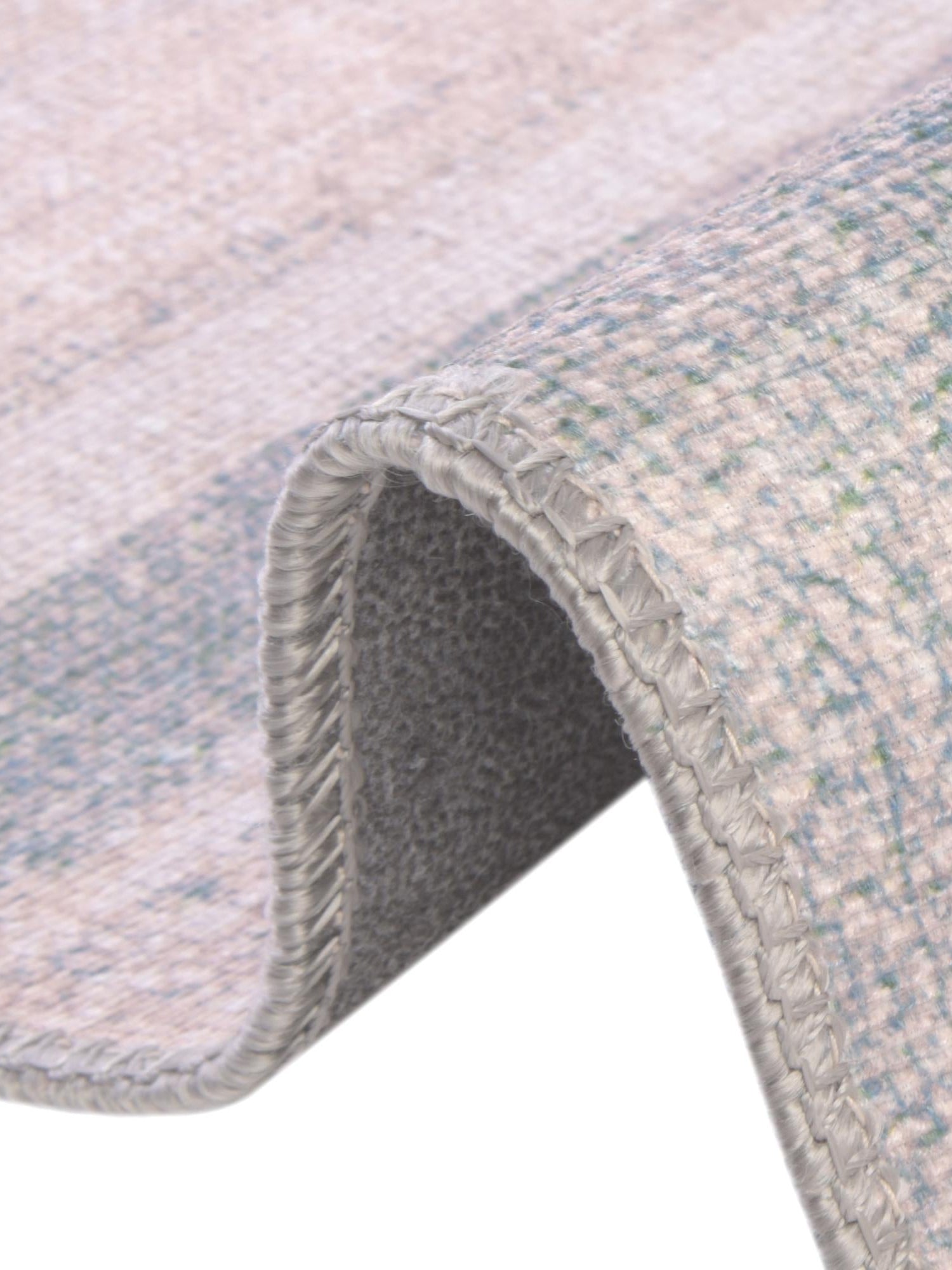 Washable Gray 7' 6 x 7' 6 Timeless Round Area Rug Easy to Clean Stain Resistant & Durable Traditional Classic Vintage Design Carpet for Sale at Rug Engine