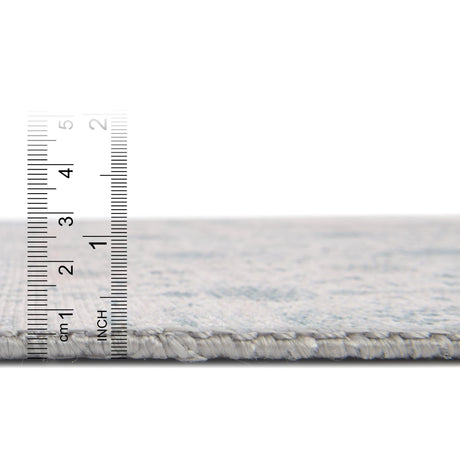 Washable Ivory 8' 4 x 12' Timeless Rectangle Area Rug Easy to Clean Stain Resistant & Durable