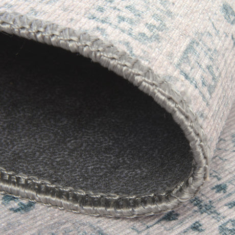 Washable Ivory 8' 4 x 12' Timeless Rectangle Area Rug Easy to Clean Stain Resistant & Durable