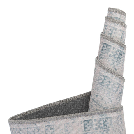 Washable Ivory 8' 4 x 12' Timeless Rectangle Area Rug Easy to Clean Stain Resistant & Durable