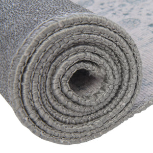 Washable Ivory 8' 4 x 12' Timeless Rectangle Area Rug Easy to Clean Stain Resistant & Durable Traditional Classic Vintage Design Carpet for Sale at Rug Engine