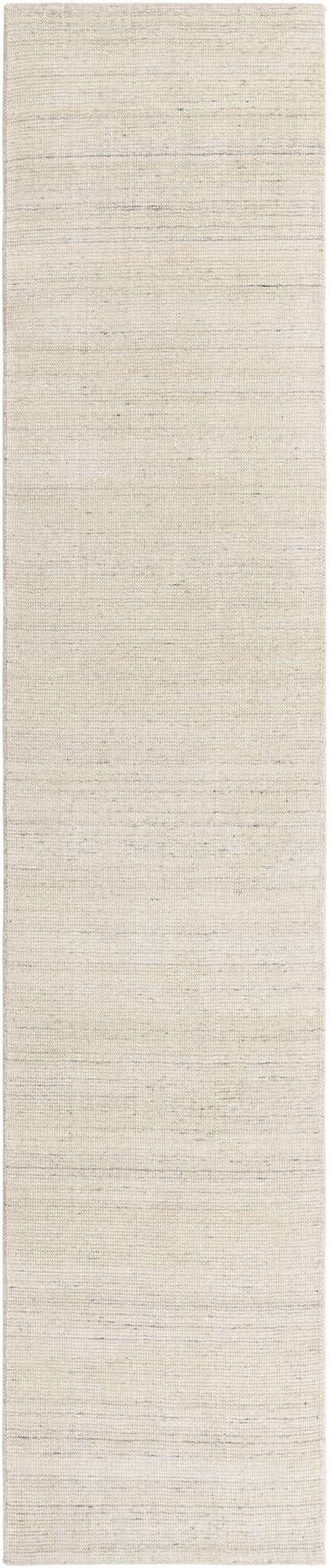 Vanilla Bean 2' 7 x 13' 1 Jill Zarin English Manor Runner Area Rug 100% Premium Natural Wool Handwoven Carpet for Living Rooms, Office Space, Bedrooms, Dorms for Sale at Rug Engine