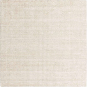 Vanilla Bean 7' 10 x 7' 10 Jill Zarin English Manor Square Area Rug 100% Premium Natural Wool Handwoven Carpet for Living Rooms, Office Space, Bedrooms, Dorms for Sale at Rug Engine