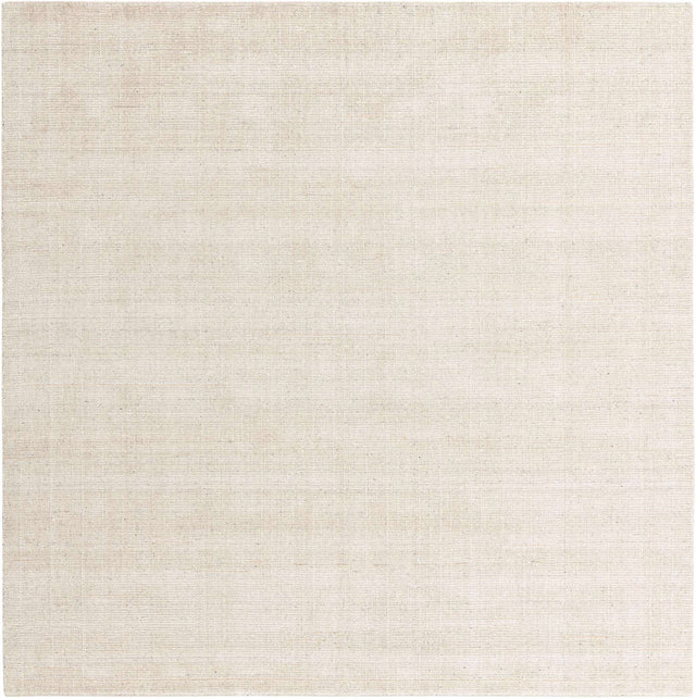 Vanilla Bean 7' 10 x 7' 10 Jill Zarin English Manor Square Area Rug 100% Premium Natural Wool Handwoven Carpet for Living Rooms, Office Space, Bedrooms, Dorms for Sale at Rug Engine