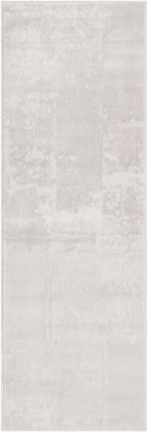 Ivory 2' x 6' 1 Finsbury Runner Area Rug 60% Polypropylene & 40% Polyester Contemporary Carpet for Living Rooms, Dining, Offices for Sale at Rug Engine