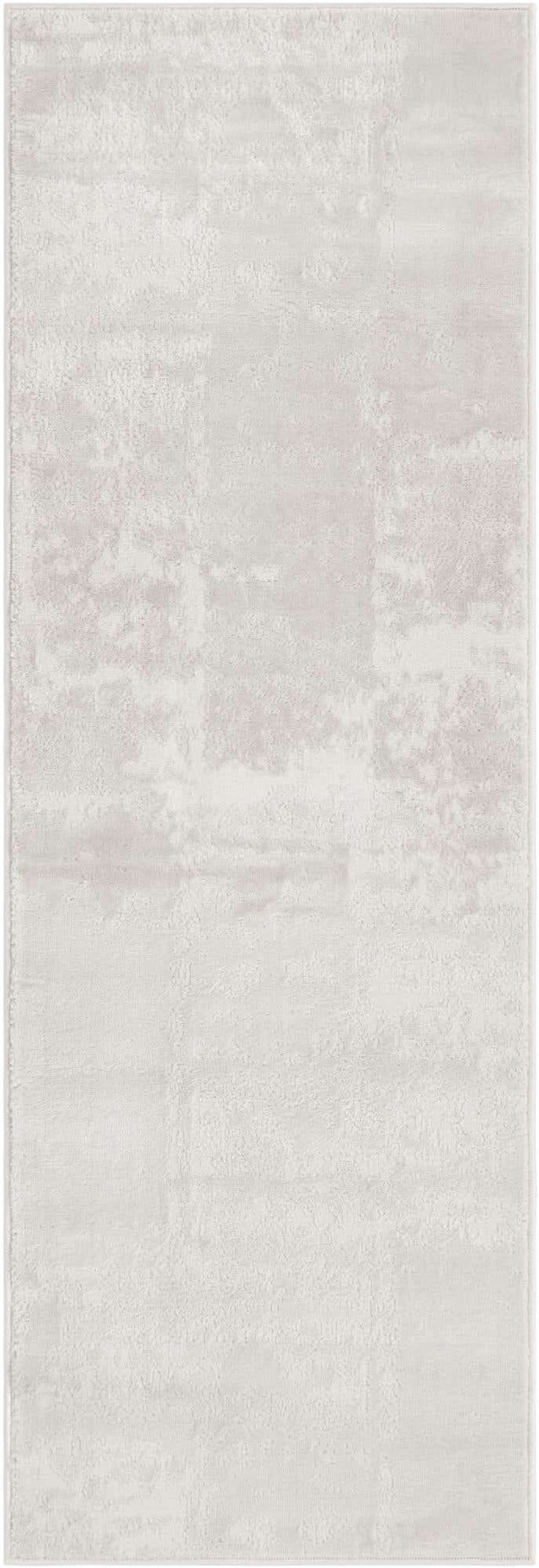 Ivory 2' x 6' 1 Finsbury Runner Area Rug 60% Polypropylene & 40% Polyester Contemporary Carpet for Living Rooms, Dining, Offices for Sale at Rug Engine