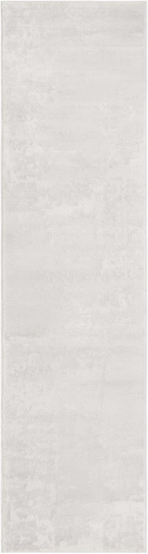 Ivory 2' x 8' Finsbury Runner Area Rug 60% Polypropylene & 40% Polyester Contemporary Carpet for Living Rooms, Dining, Offices for Sale at Rug Engine