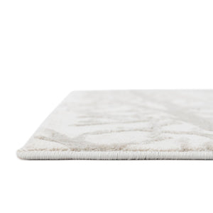 Ivory 4' 1 x 6' 1 Finsbury Rectangle Area Rug 60% Polypropylene & 40% Polyester Contemporary Carpet for Living Rooms, Dining, Offices for Sale at Rug Engine