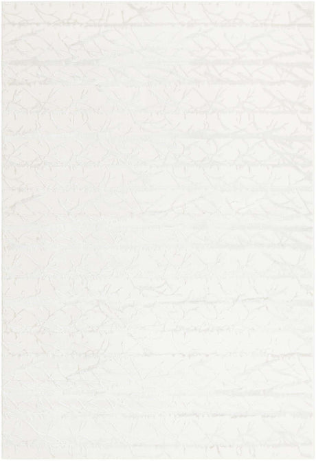 Ivory 6' 1 x 9' Finsbury Rectangle Area Rug 60% Polypropylene & 40% Polyester Contemporary Carpet for Living Rooms, Dining, Offices for Sale at Rug Engine