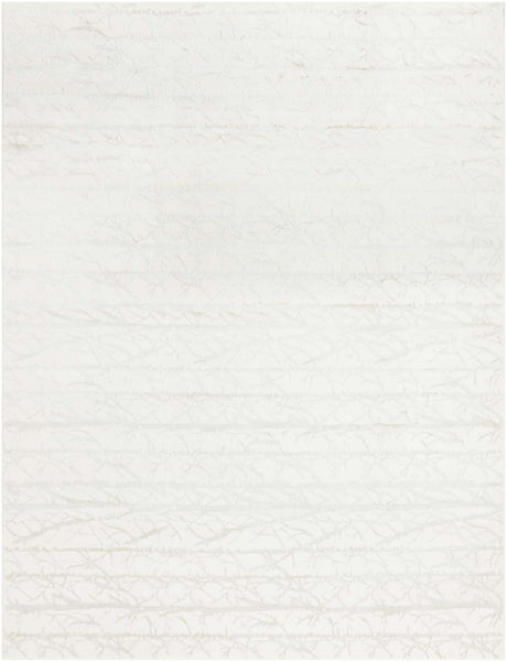 Ivory 9' x 12' Finsbury Rectangle Area Rug 60% Polypropylene & 40% Polyester Contemporary Carpet for Living Rooms, Dining, Offices for Sale at Rug Engine