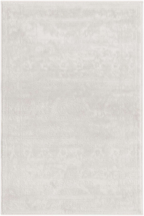 Ivory 2' x 3' 1 Finsbury Rectangle Area Rug 60% Polypropylene & 40% Polyester Contemporary Carpet for Living Rooms, Dining, Offices for Sale at Rug Engine