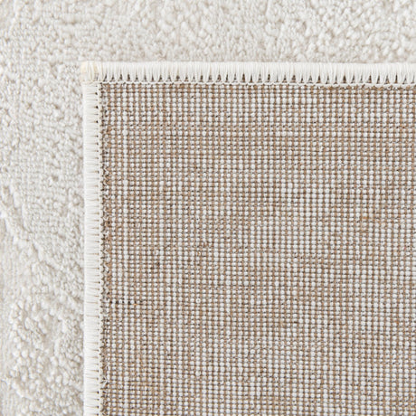 Ivory 2' x 3' 1 Finsbury Rectangle Area Rug 60% Polypropylene & 40% Polyester Contemporary Carpet for Living Rooms, Dining, Offices for Sale at Rug Engine