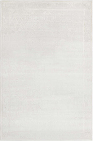 Ivory 5' 3 x 8' Finsbury Rectangle Area Rug 60% Polypropylene & 40% Polyester Contemporary Carpet for Living Rooms, Dining, Offices for Sale at Rug Engine