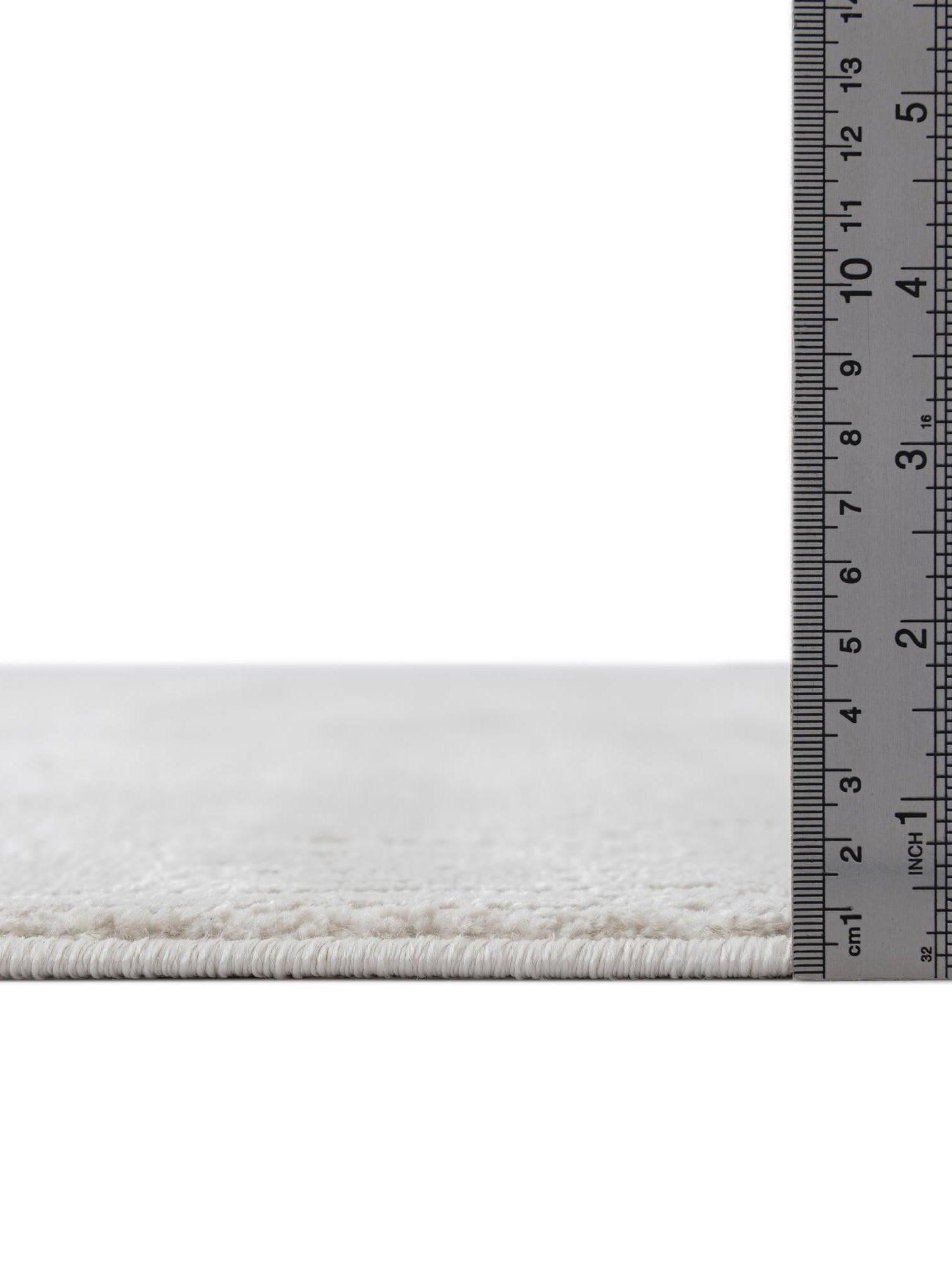 Ivory 5' 3 x 8' Finsbury Oval Area Rug 60% Polypropylene & 40% Polyester Contemporary Carpet for Living Rooms, Dining, Offices for Sale at Rug Engine