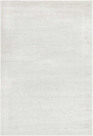 Ivory 6' 1 x 9' Finsbury Rectangle Area Rug 60% Polypropylene & 40% Polyester Contemporary Carpet for Living Rooms, Dining, Offices for Sale at Rug Engine