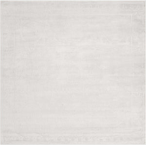 Ivory 7' 10 x 7' 10 Finsbury Square Area Rug 60% Polypropylene & 40% Polyester Contemporary Carpet for Living Rooms, Dining, Offices for Sale at Rug Engine