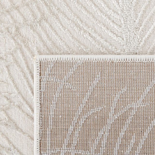 Ivory 7' 10 x 10' Finsbury Rectangle Area Rug 60% Polypropylene & 40% Polyester Contemporary Carpet for Living Rooms, Dining, Offices for Sale at Rug Engine