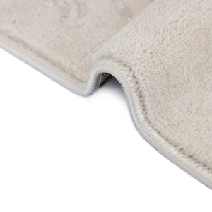 Ivory 4' 1 x 6' 1 Finsbury Rectangle Area Rug 60% Polypropylene & 40% Polyester Contemporary Carpet for Living Rooms, Dining, Offices for Sale at Rug Engine