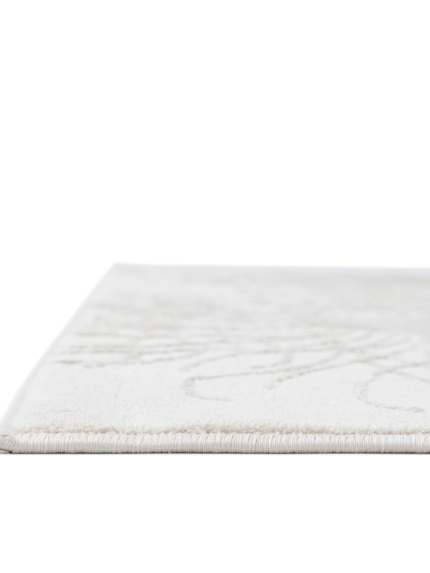 Ivory 2' x 8' Finsbury Runner Area Rug 60% Polypropylene & 40% Polyester Contemporary Carpet for Living Rooms, Dining, Offices for Sale at Rug Engine