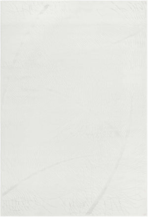Ivory 6' 1 x 9' Finsbury Rectangle Area Rug 60% Polypropylene & 40% Polyester Contemporary Carpet for Living Rooms, Dining, Offices for Sale at Rug Engine
