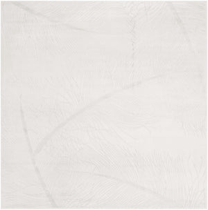 Ivory 7' 10 x 7' 10 Finsbury Square Area Rug 60% Polypropylene & 40% Polyester Contemporary Carpet for Living Rooms, Dining, Offices for Sale at Rug Engine