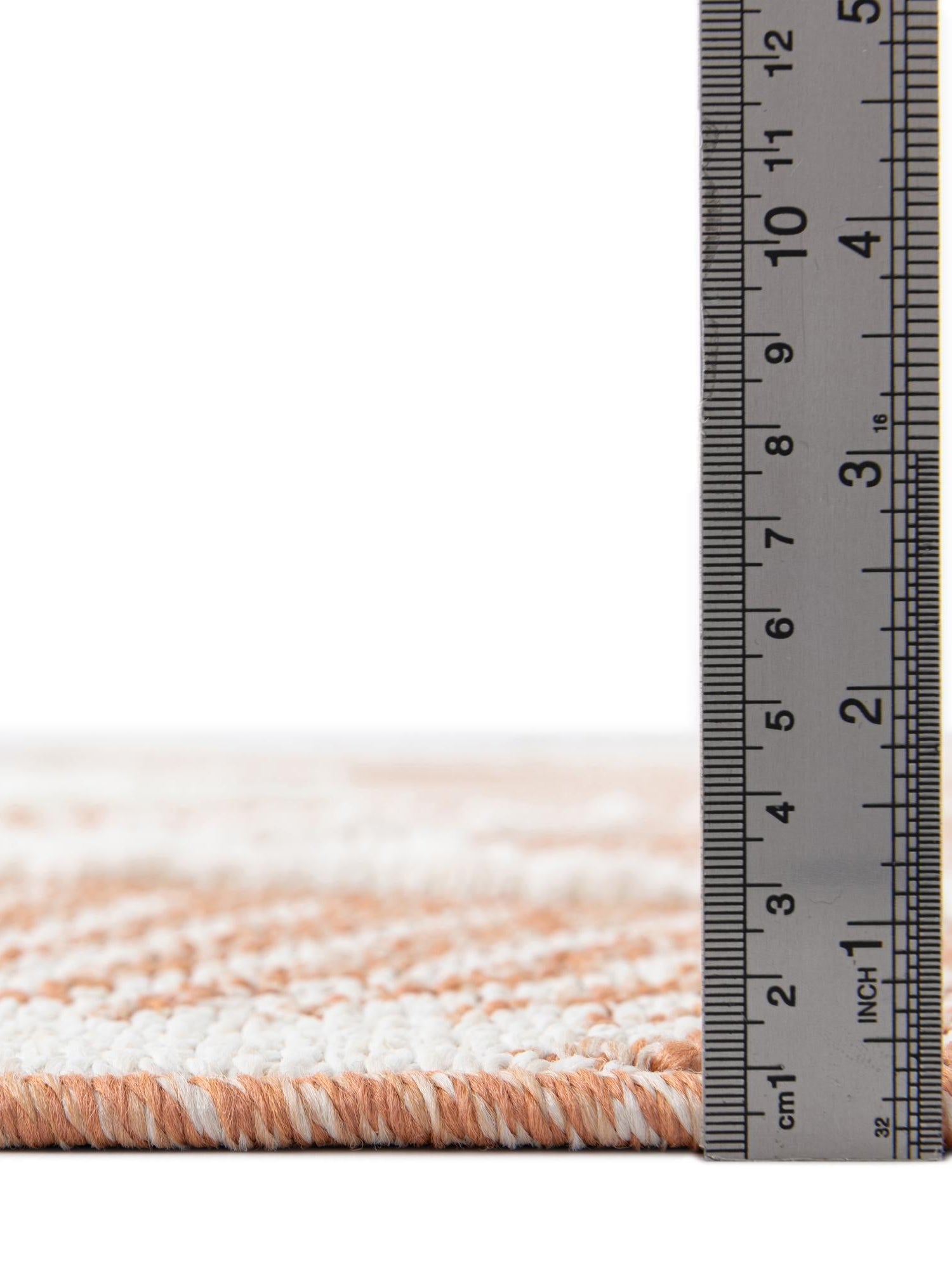 Rust Red 2' 7 x 12' Boho Runner Area Rug 100% Polyester With Cotton Backing Geometric Modern Boho Bohemian Decor Carpet for Living Rooms Office Dining Kitchen Unique Interior Design for Sale at Rug Engine